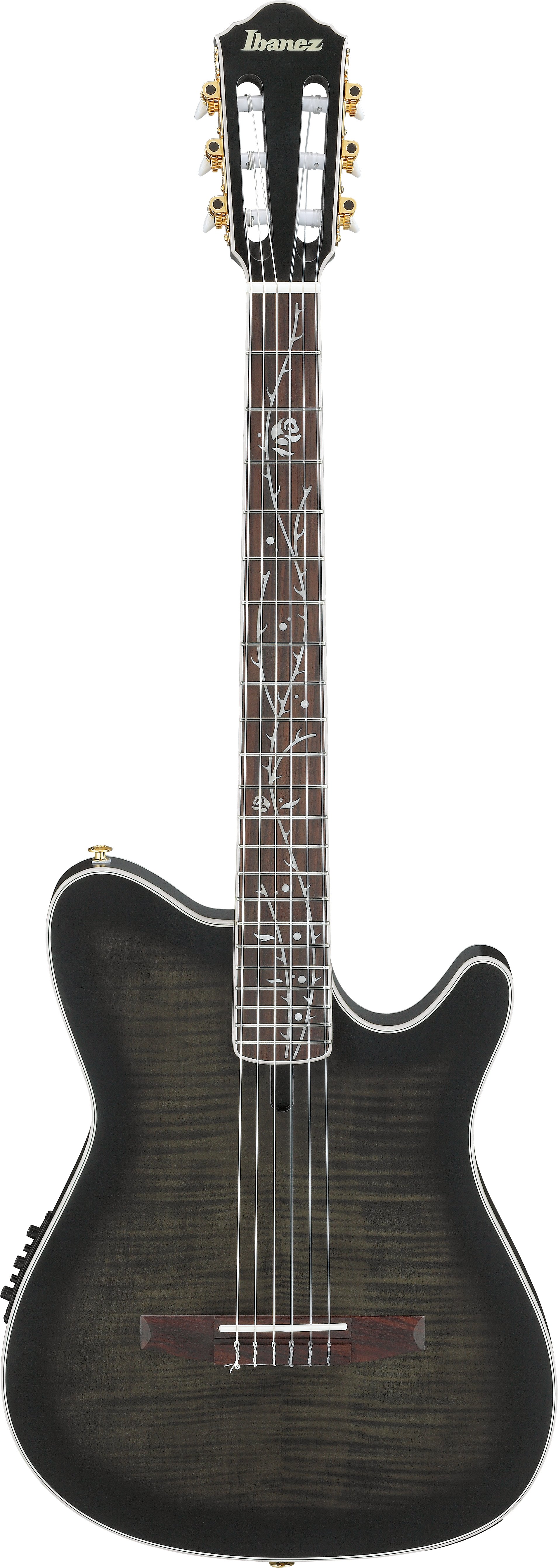 TOD20FMN Tim Henson Signature Nylon String Black Burst Fade Low Gloss